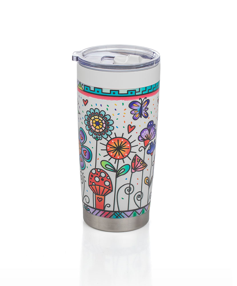 Patient Art-Inspired Double Wall 20 oz. Tumbler